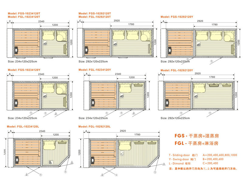 harvia各款桑拿房 桑拿休闲设备