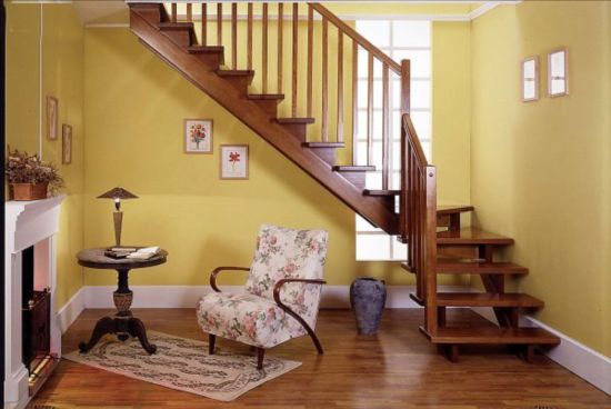 名府木艺:楼梯装修效果图 为家居设计加分